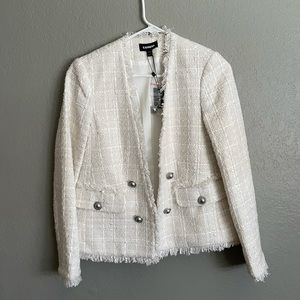 White blazer NWT